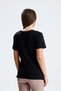 Maternity T-Shirt, Crew Neck Lycra Cotton Fabric - 4