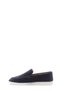 Tugerdi Navy Blue Suede Inside and Outside Genuine Leather Rubber Sole Quality Men's Casual Shoes Tg098191 - 3