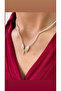 Imported Necklace Tarnish-Free Antiallergic Waterway Figured - 4