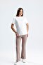 Maternity T-Shirt, Crew Neck Lycra Cotton Fabric - 7