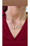 Imported Necklace Tarnish-Free Antiallergic Waterway Figured - 6