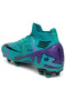 Laliga 565 Kids Turquoise-Purple (31-35) Football Boots - 3