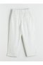 Lcwaikiki Classic Elastic Waist Striped Women's Pants (S5) - 6