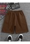 Unisex Women's/Men's Solid Color Short Combed Cotton Shorts - 2