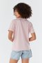 Strawberry Embroidered T-Shirt Pink - 5