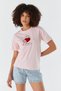 Strawberry Embroidered T-Shirt Pink - 2