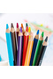 EC00660 Jumbo Colored Pencil Set, 6 Colors – ideal for kids' drawing & coloring - 6