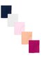 5 Pieces 50 X 90 + 10 cm Mother's Side Elastic Combed Cotton Fabric Baby Bedsheet