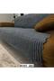 Bamboo Striped Sponge Velvet Non-Slip Sofa Bed Sofa Cover 170 X 210