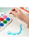 Deli EC20-8 Watercolor Paint Set φ28mm, 8 Colors – ideal for kids’ art and school use - 6