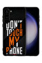 Samsung Galaxy S23 5G Protective Case Cover Do Not Touch My Phone - 2