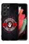 غطاء حماية لهاتف Samsung Galaxy S21 Ultra 5G تحذير: لا تلمسه - 2