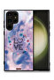 Samsung Galaxy S23 Ultra 5G Protective Case Cover Love In Flowers Ring Art - 2