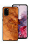 Samsung Galaxy S20 Plus Protective Case Cover Crack Wood
