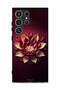 Samsung Galaxy S24 Ultra 5G Protective Case Cover Flower Abstract Design