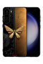 Samsung Galaxy S23 5G Protective Case Cover Steel Butterfly - 2