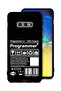 غطاء حماية لجهاز Samsung Galaxy S10e، ملصق مبرمج