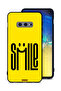 غطاء حماية لهاتف Samsung Galaxy S10e برسومات ابتسامة
