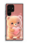 Samsung Galaxy S23 Ultra 5G Protective Case Cover Cute Little Panda Holding Heart - 3