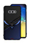 غطاء حماية لهاتف Samsung Galaxy S10e بتصميم نسر فني تجريدي رقمي