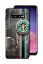 غطاء حماية لهاتف Samsung Galaxy S10 برسومات القهوة