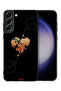 Samsung Galaxy S21 Plus 5G Protective Case Cover Airplanes Touching Heart - 2