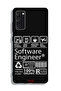 غطاء حماية لهاتف Samsung Galaxy S20 FE، ملصق مهندس برمجيات - 2