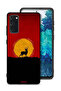 Samsung Galaxy S20 FE Protective Case Cover Deer And Moon Artwork