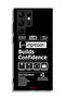 Samsung Galaxy S22 Ultra 5G Protective Case Cover Builds Confidence Sticker - 3