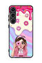 غطاء حماية لهاتف Samsung Galaxy S24 Plus 5G يحمل دونات