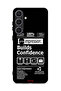 غطاء حماية لهاتف Samsung Galaxy S25 Plus ملصق يعزز الثقة