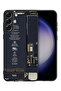 غطاء حماية لهاتف Samsung Galaxy S21 FE 5G بنمط دائرة الهاتف - 2