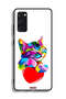 Samsung Galaxy S20 FE Protective Case Cover Colourful Kitten - 2