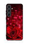 Samsung Galaxy S24 Plus 5G Protective Case Cover Heart Flowers Abstract Art