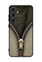 غطاء حماية بنمط سحاب لهاتف Samsung Galaxy S24 Plus 5G