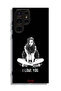 Samsung Galaxy S23 Ultra 5G Protective Case Cover I Love You Art - 3