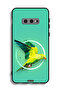 غطاء حماية لهاتف Samsung Galaxy S10e بتصميم فن تجريدي ببغاء - 2