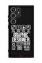 Samsung Galaxy S24 Ultra 5G Protective Case Cover Graphic Designer Sticker