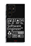 غطاء حماية لهاتف Samsung Galaxy S23 Ultra 5G، ملصق مهندس برمجيات - 3