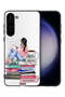 Samsung Galaxy S23 Plus 5G Protective Case Cover Girl And Fashion Books Art - 2