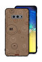غطاء حماية لهاتف سامسونج جالكسي S10e بنقشة وجوه مبتسمة
