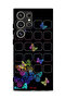 Samsung Galaxy S24 Ultra 5G Protective Case Cover Colorful Butterflies