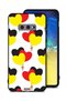 غطاء حماية لهاتف Samsung Galaxy S10e بتصميم مجموعة Three Hearts Bunch