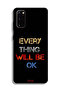 غطاء حماية لهاتف Samsung Galaxy S20 كل شيء سيكون على ما يرام - 2
