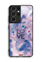 Samsung Galaxy S21 Ultra 5G Protective Case Cover Love In Flowers Ring Art - 3