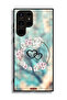 Samsung Galaxy S23 Ultra 5G Protective Case Cover Hearts In Ring Art - 3