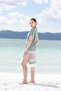 Peshtemal Long Beach Dress, Long Peshtemal Beach Dress with Slit - 2