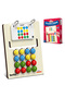 Kids Montessori Slide Puzzle Game IColor & Pattern Matching Learning Toys for Kids
