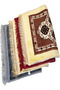 Rahalife Anti-Slip Velvet Finish Prayer Mat | Soft Luxury Islamic Prayer Rug – 110x70 cm - 5
