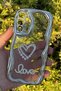 Samsung Galaxy A25 Case Silver Stone Anti-Knock Silicone Cover